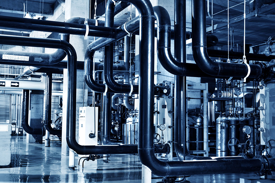 Mechanical plant room